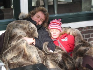 Nog even in het zonnetje